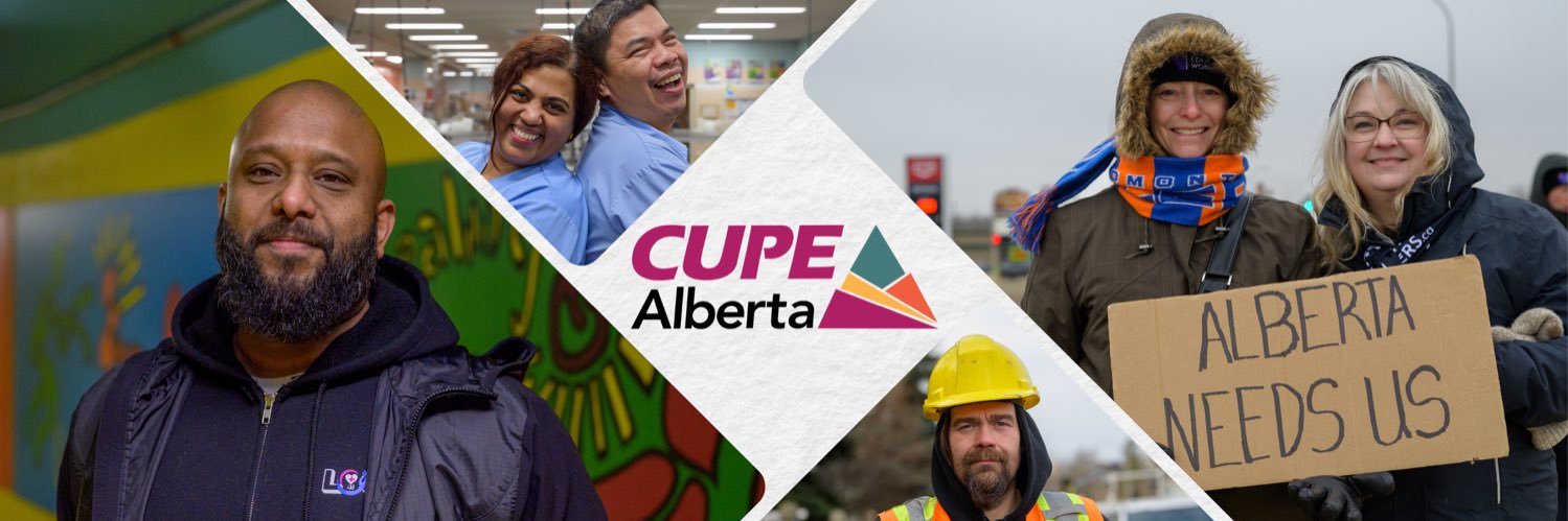 CUPE Alberta's banner