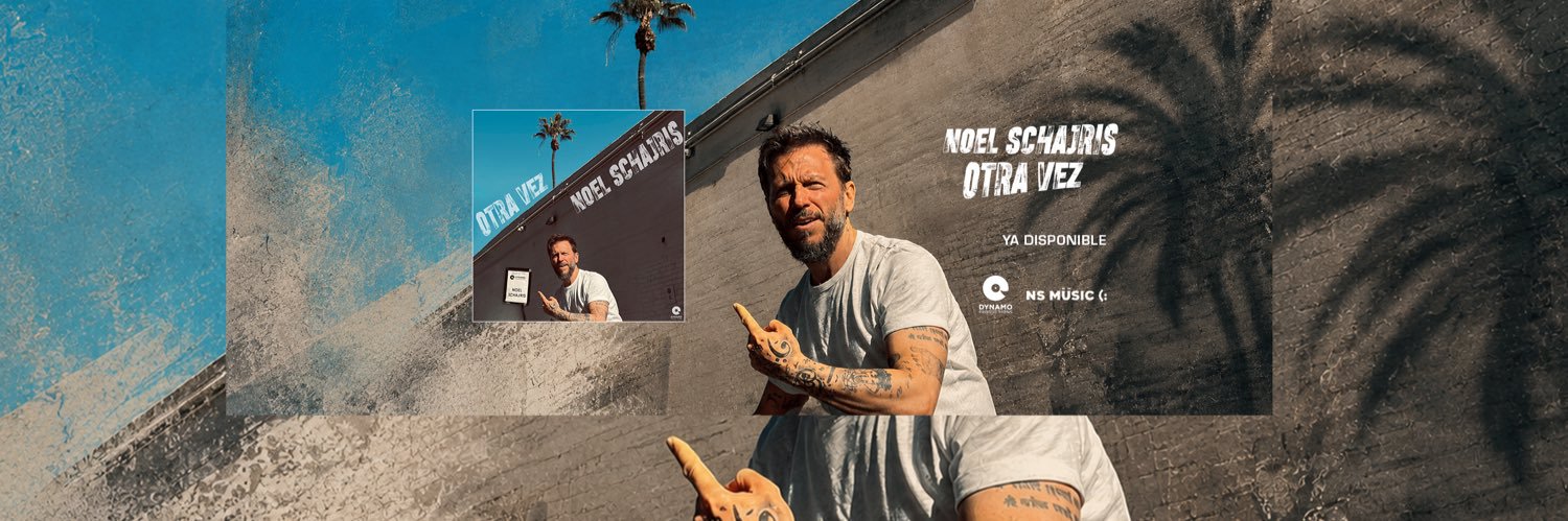 Noel Schajris's banner