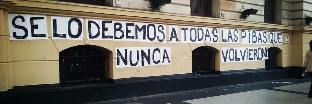 V's banner