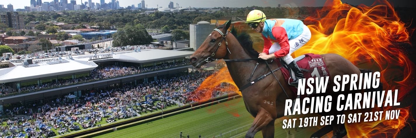 Racing NSW's banner