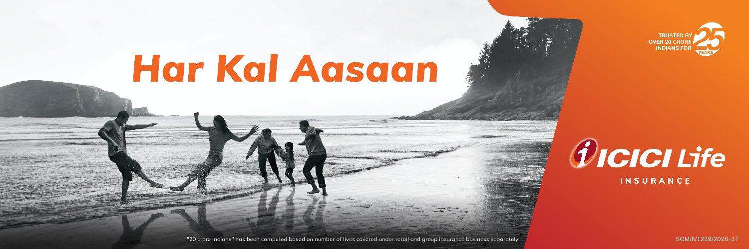 ICICI Life Insurance's banner