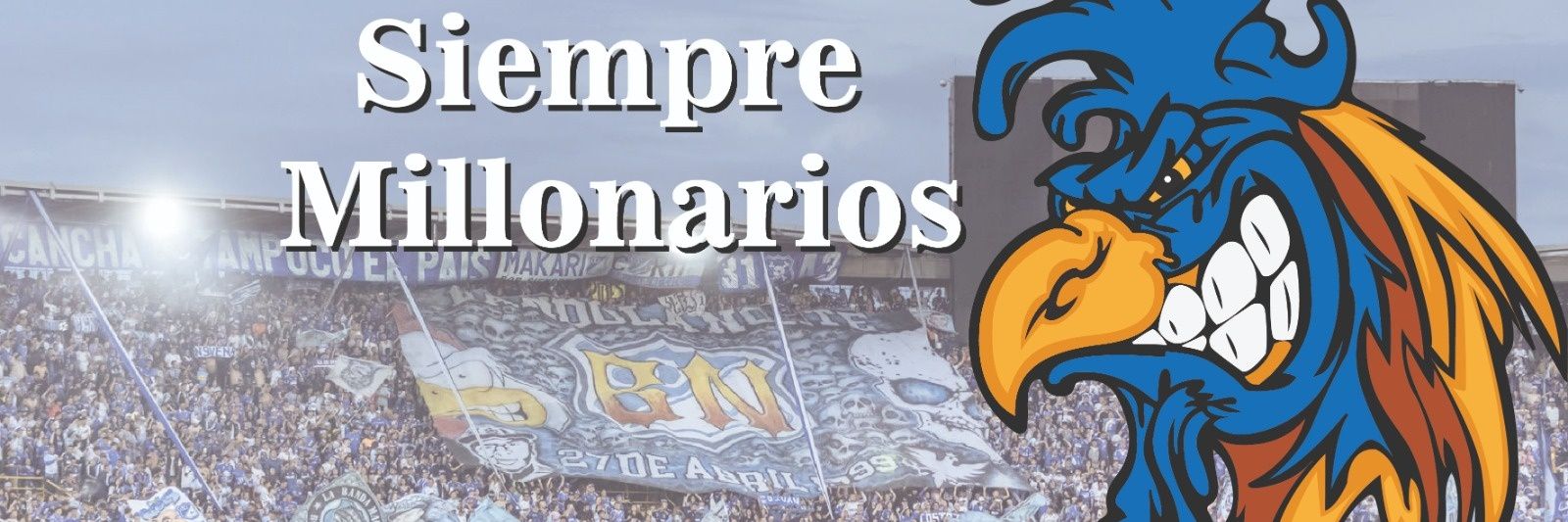 Millonarios FC (Hincha Azul)'s banner