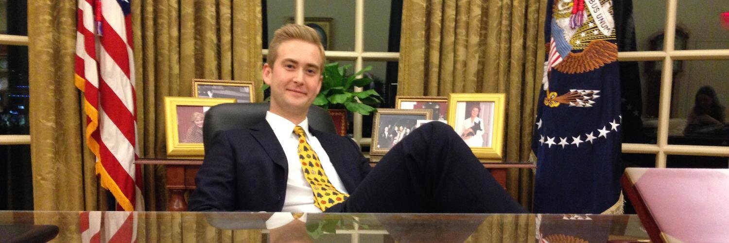 Peter Doocy's banner