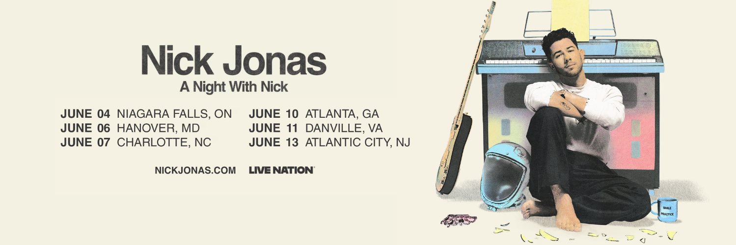 Nick Jonas's banner