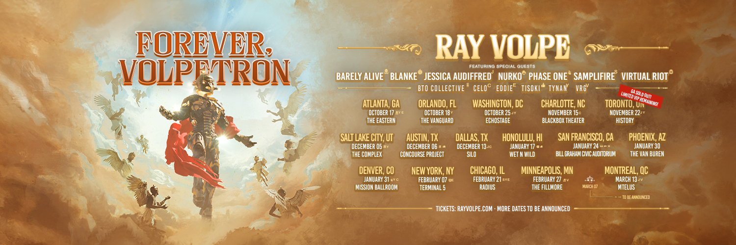 ray volpe's banner