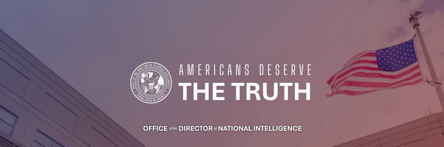 U.S. National Intelligence's banner