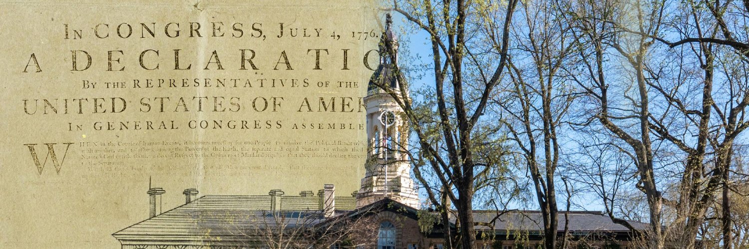 Princeton University's banner
