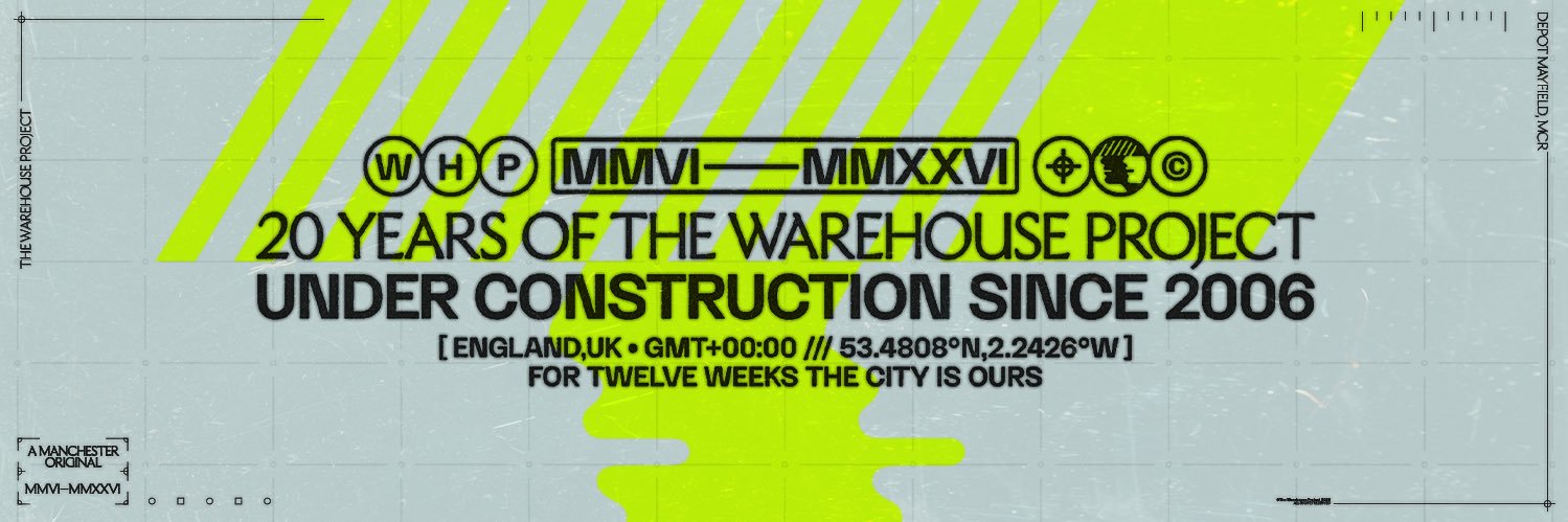 The Warehouse Project's banner