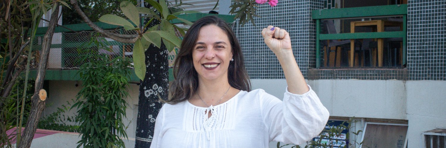 Fernanda Melchionna's banner