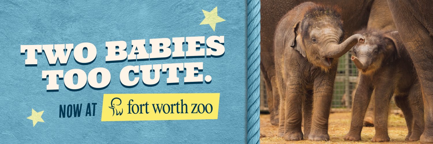 Fort Worth Zoo's banner