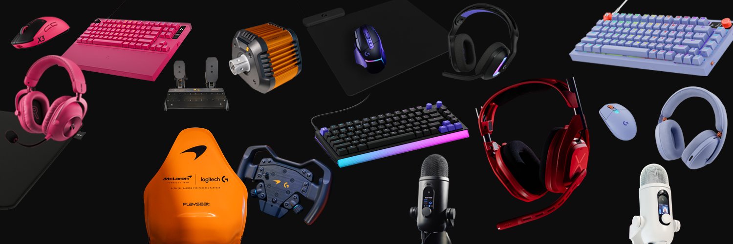Logitech G's banner