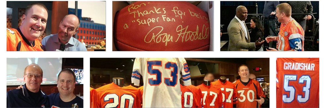 Ron #SuperBowl Wk and #PFHOF advocate's banner