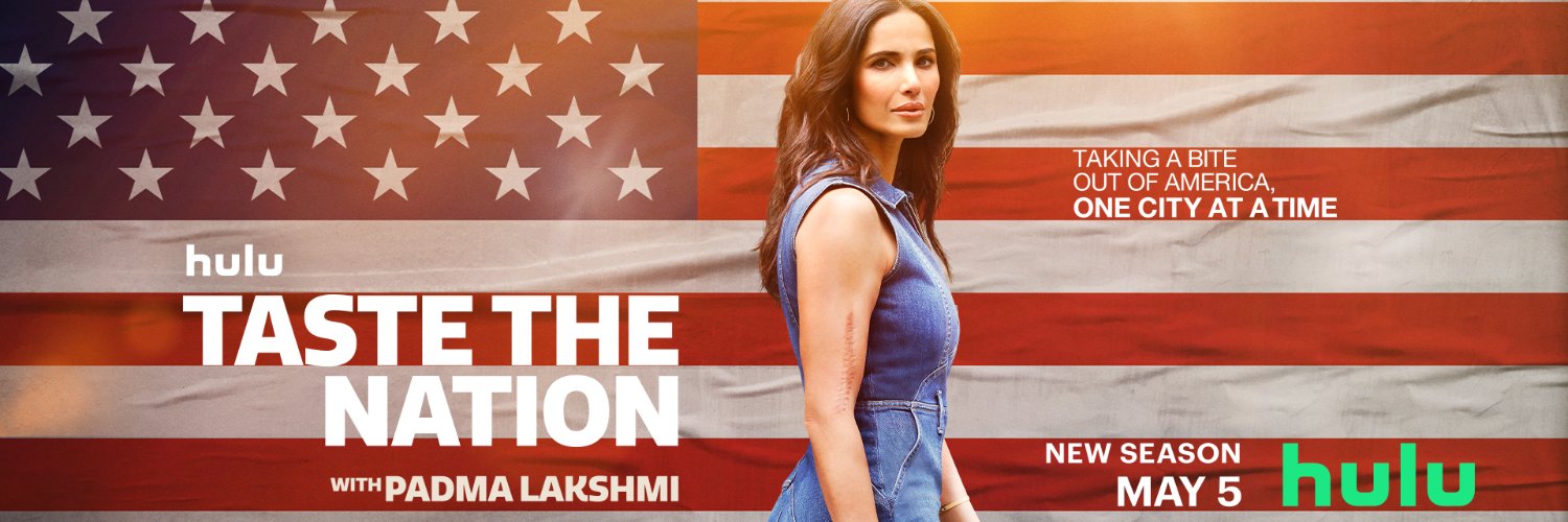 Padma Lakshmi's banner