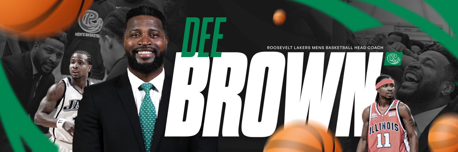 Coach Dee Brown's banner