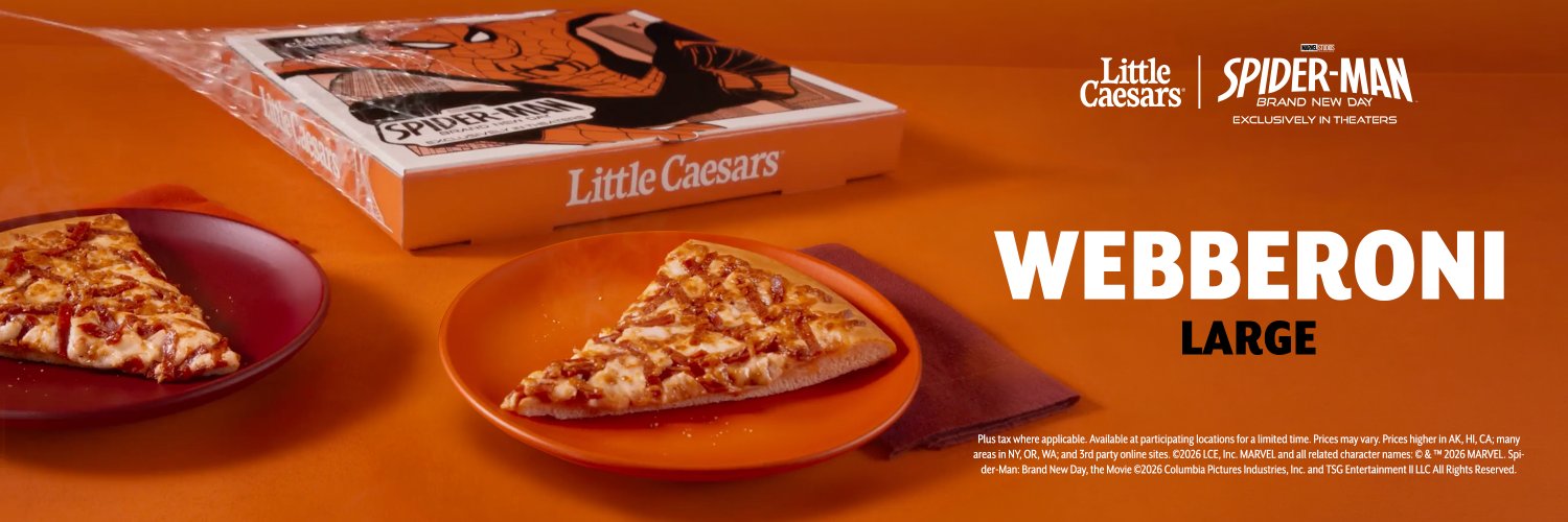 Little Caesars Pizza's banner