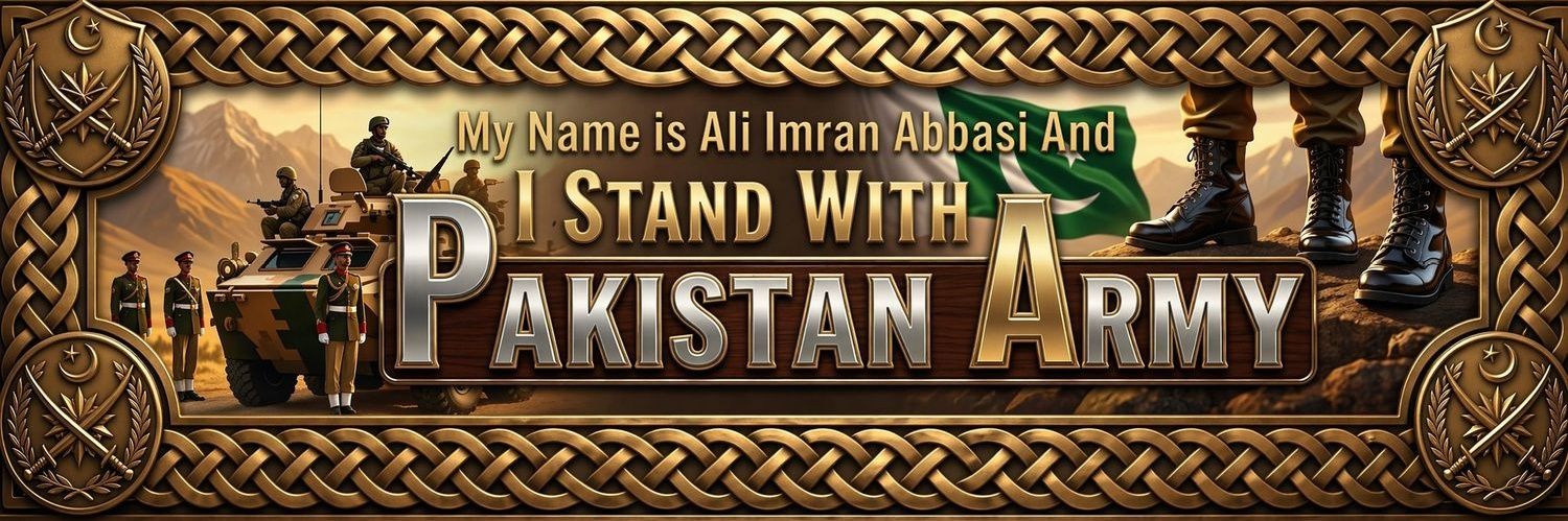 Ali Imran Abbasi's banner