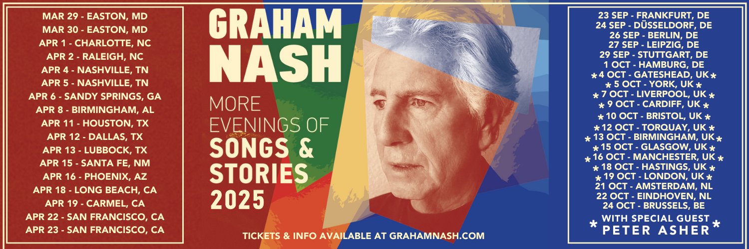 Graham Nash's banner