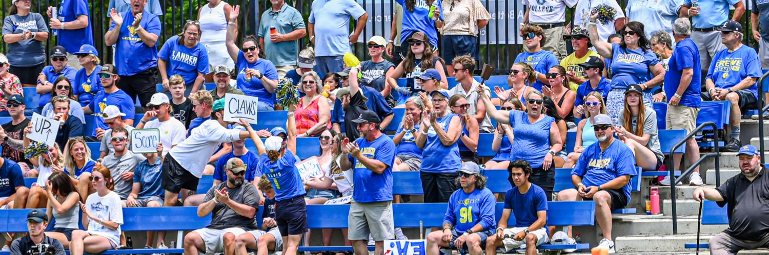 Lander Athletics's banner