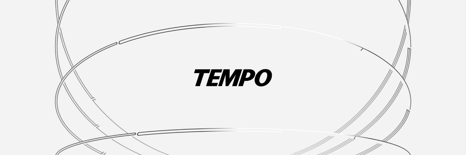 Tempo's banner