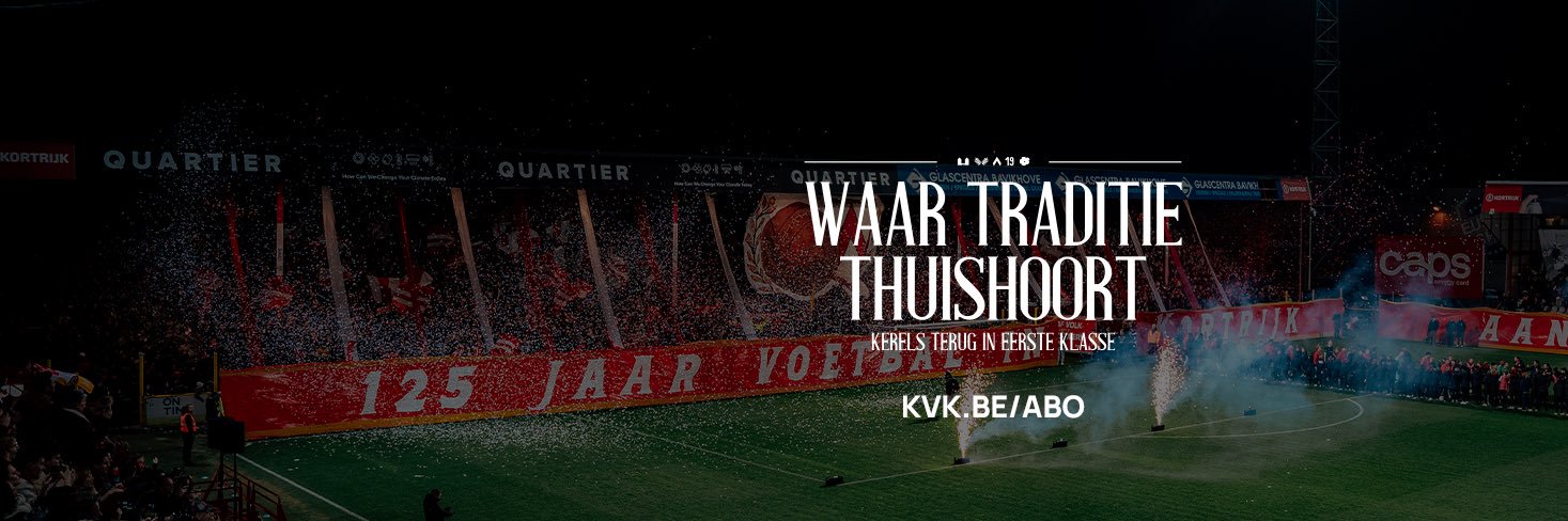 KV Kortrijk's banner