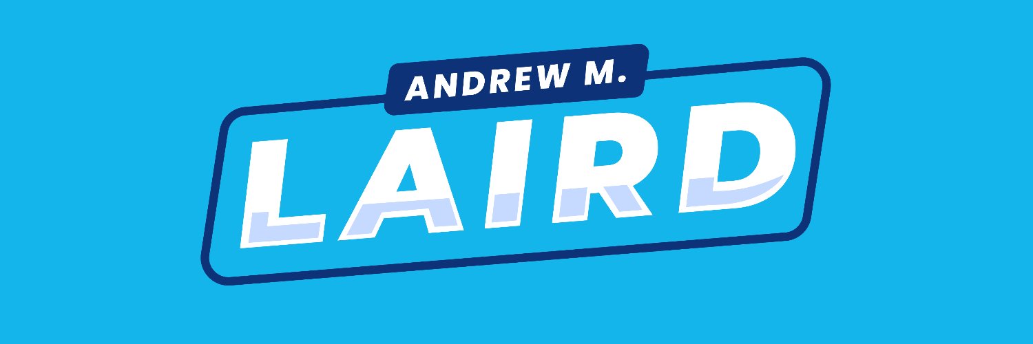 Andrew M. Laird's banner