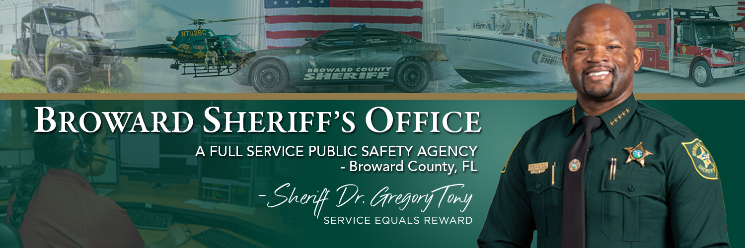 Broward Sheriff's banner