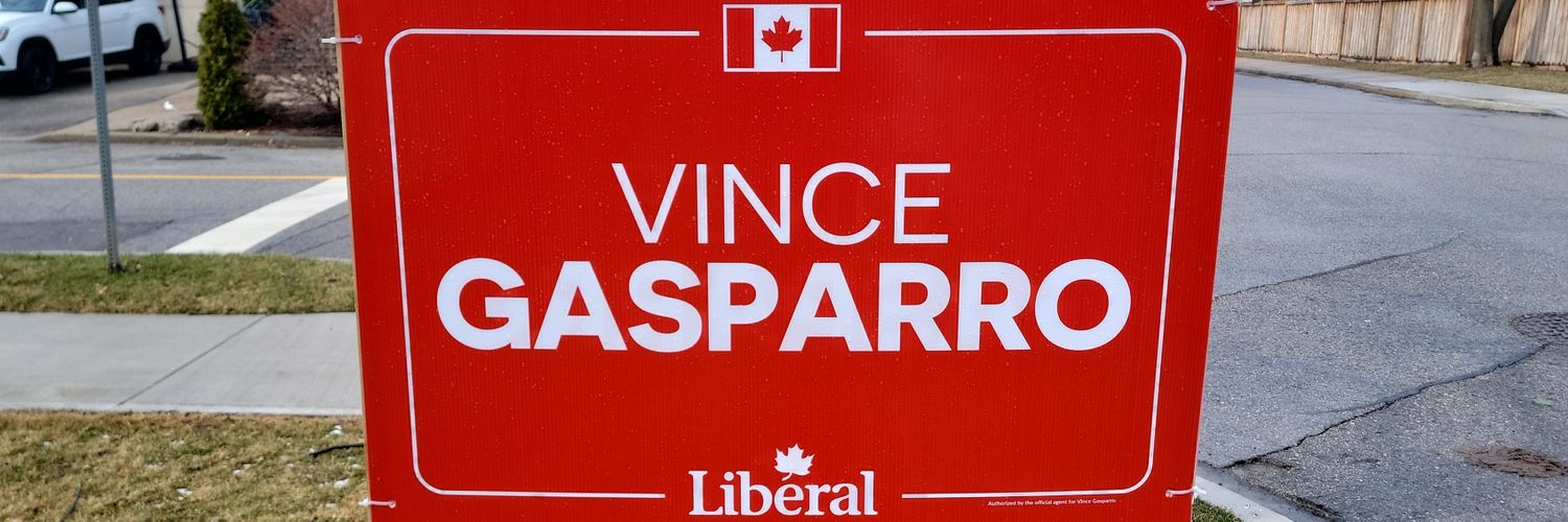 Vince Gasparro's banner