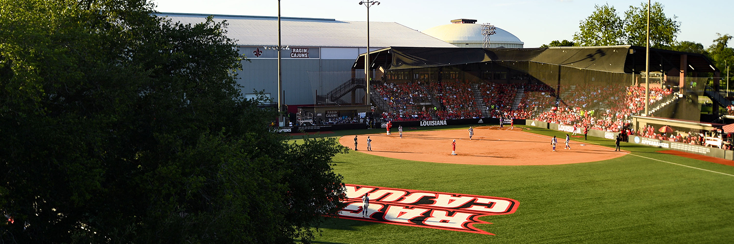 Louisiana Ragin' Cajuns® Softball's banner