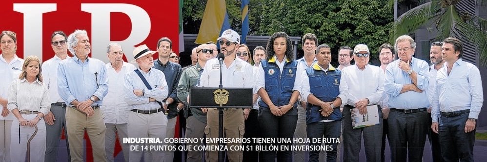 Diario La República's banner