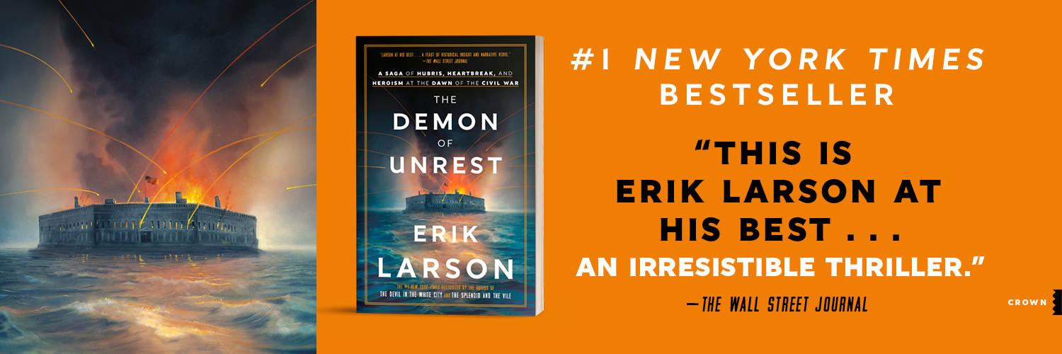 Erik Larson's banner