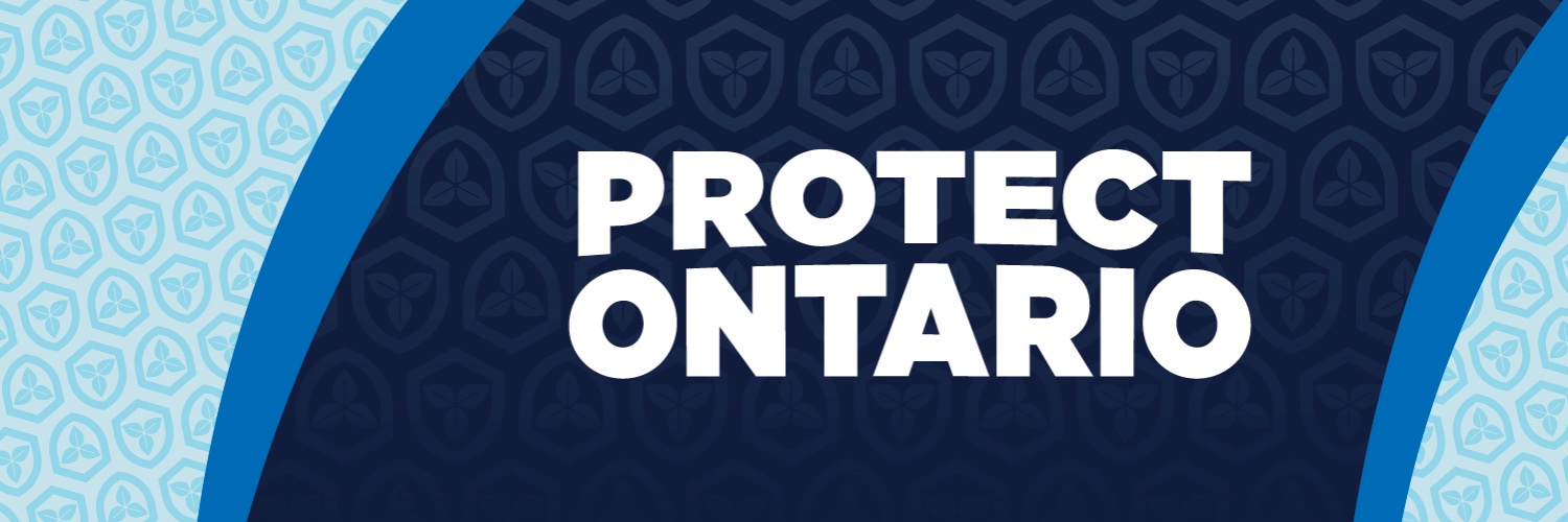 Ontario PC Party's banner
