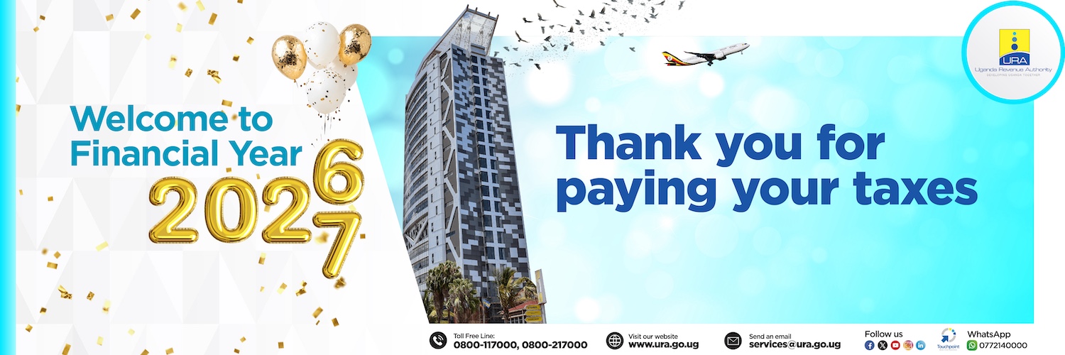 Uganda Revenue Authority's banner