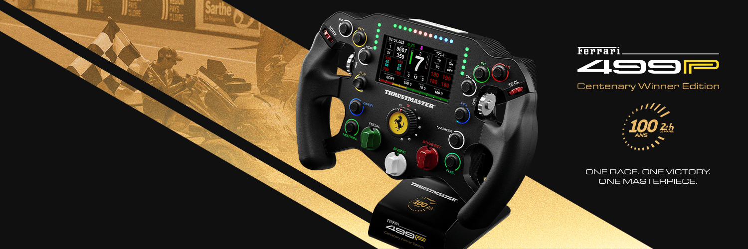 Thrustmaster Official's banner