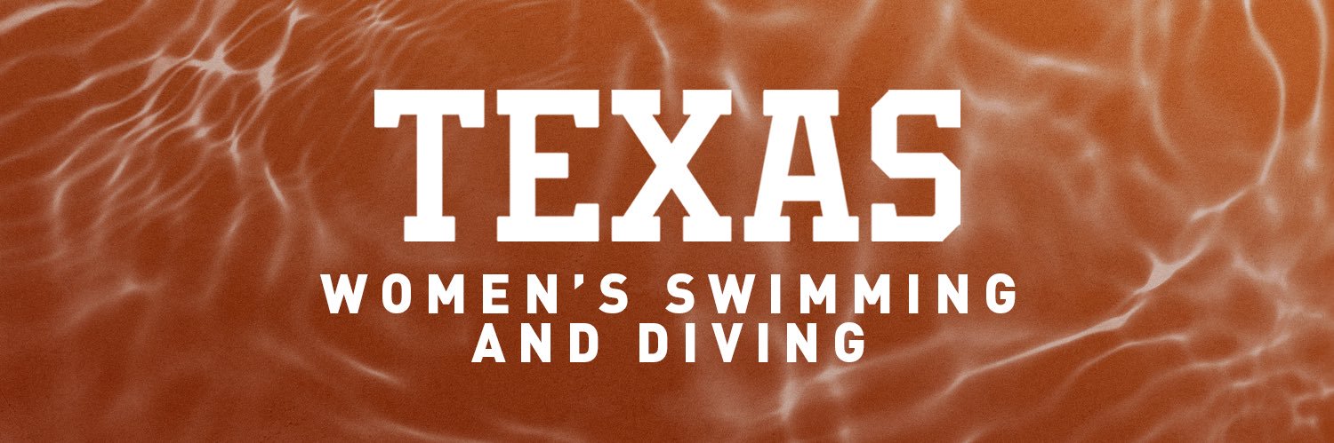 Texas Women's Swimming & Diving's banner