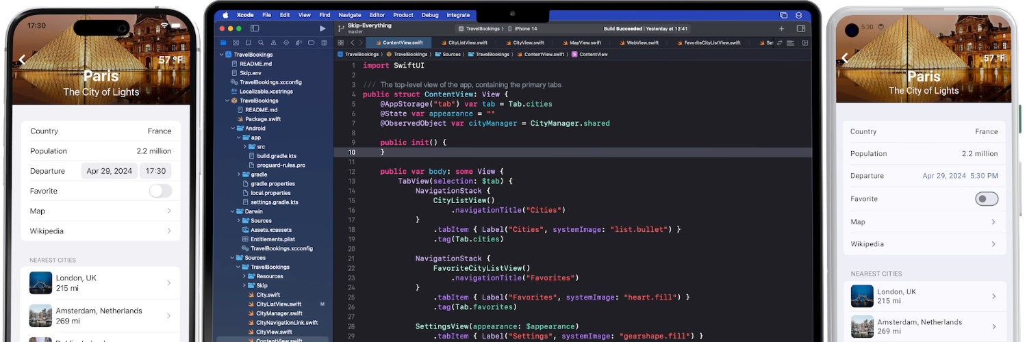 Skip.dev's banner