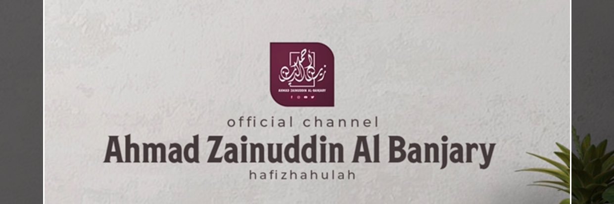 Ahmad Zainuddin Al Banjary's banner