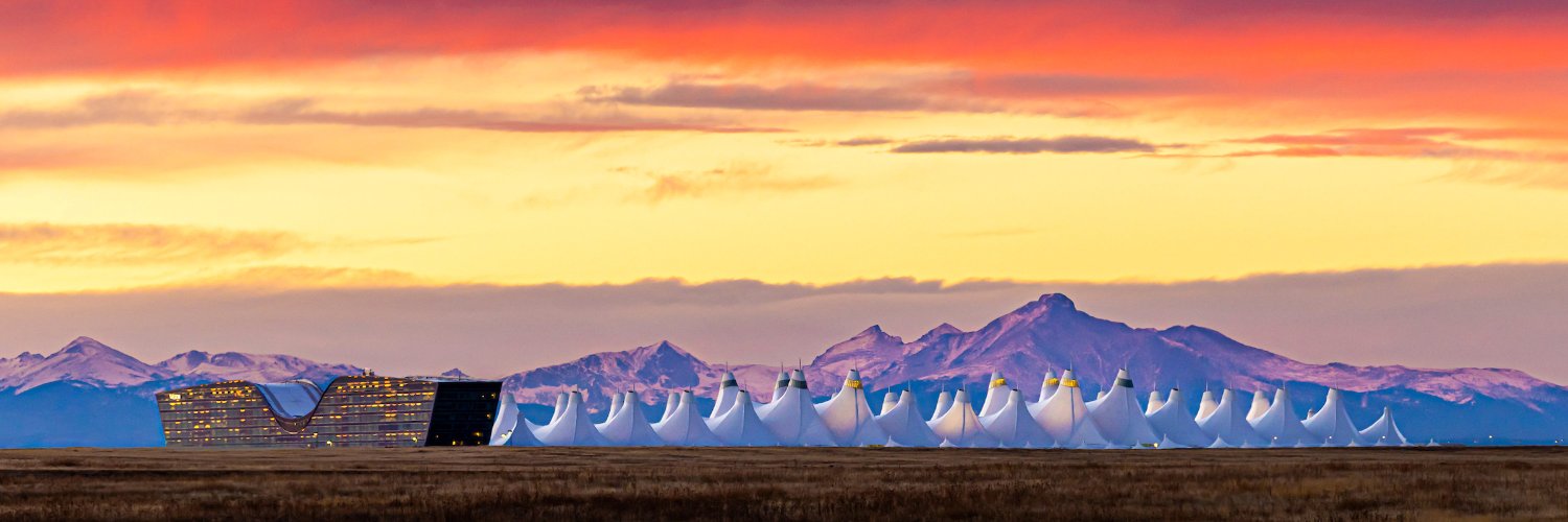 Denver Int'l Airport's banner