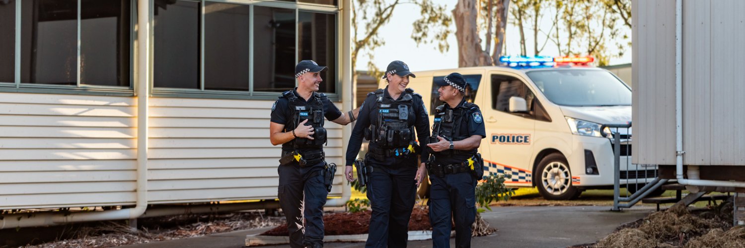 Queensland Police's banner