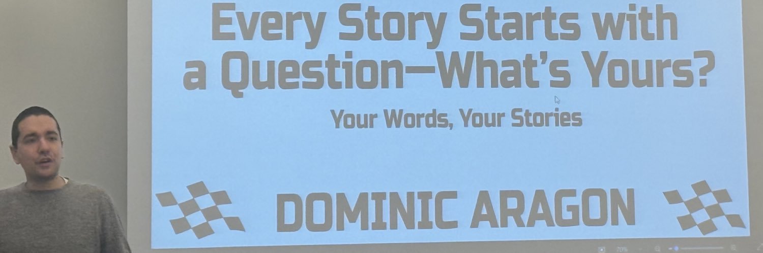 Dominic Aragon's banner