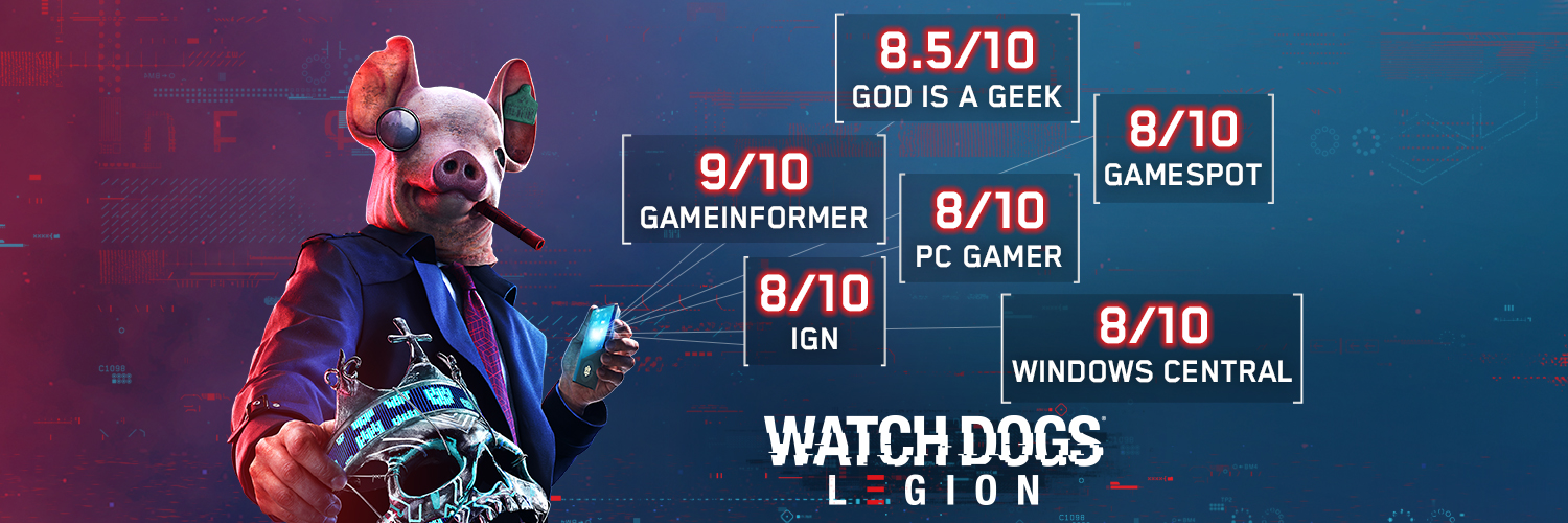 Watch Dogs: Legion's banner