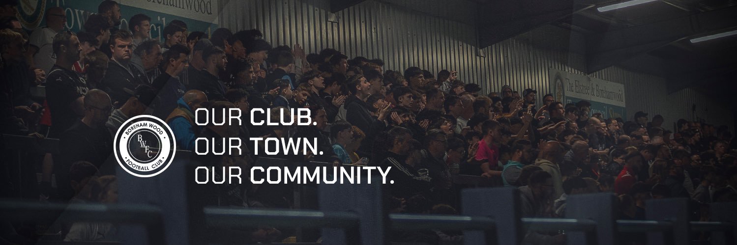 Boreham Wood FC's banner