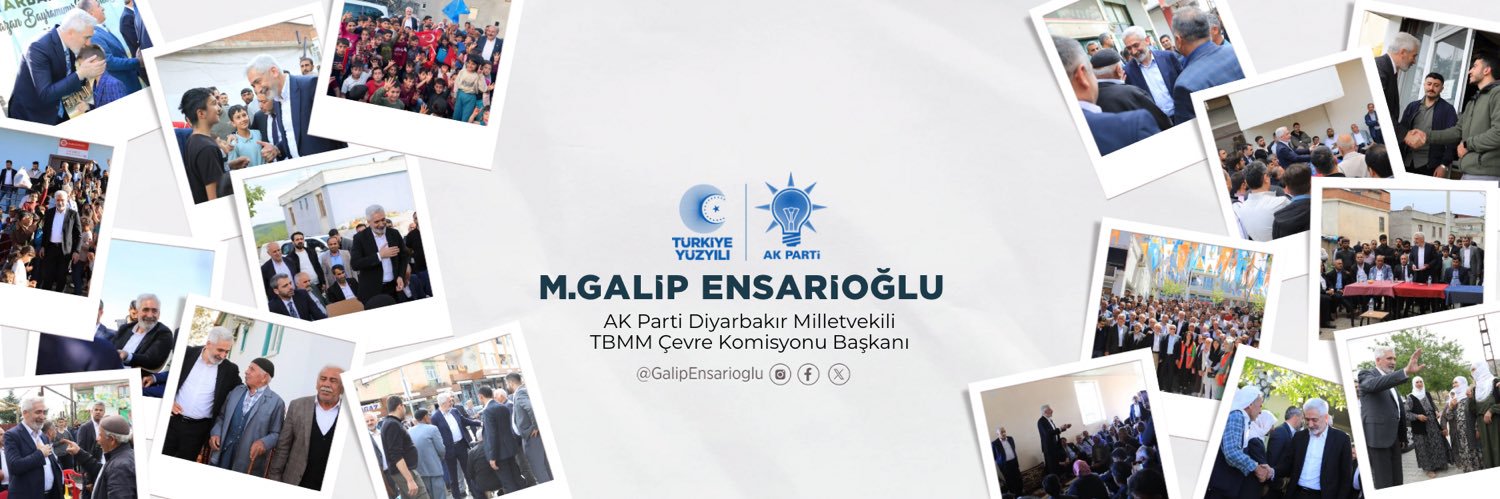 Galip Ensarioğlu's banner
