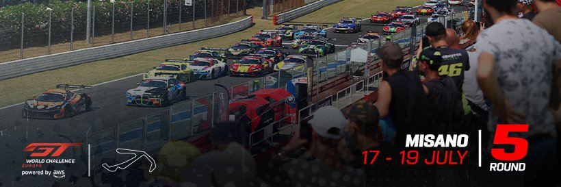 GT World Challenge Europe Powered by AWS's banner