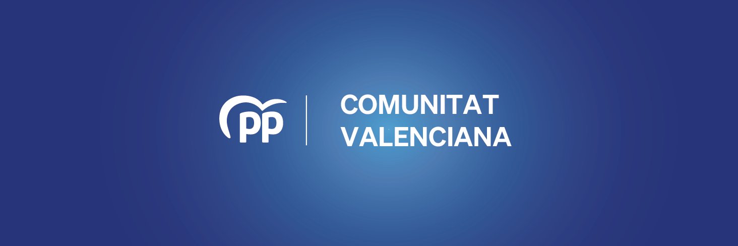 Partido Popular Comunitat Valenciana's banner