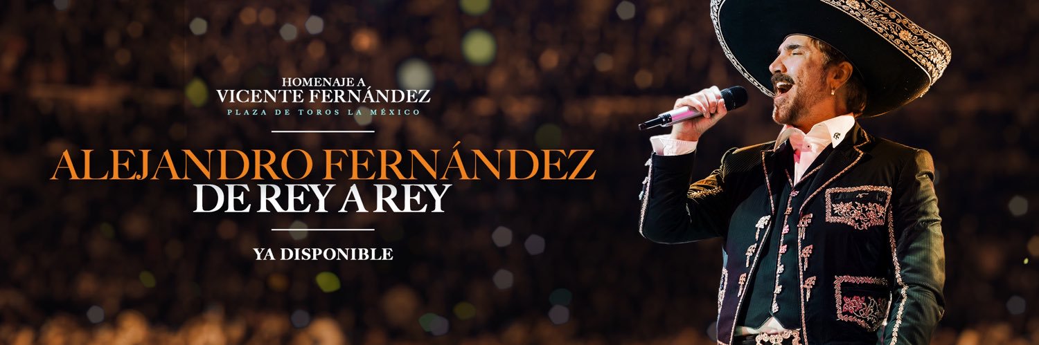 Alejandro Fernández's banner