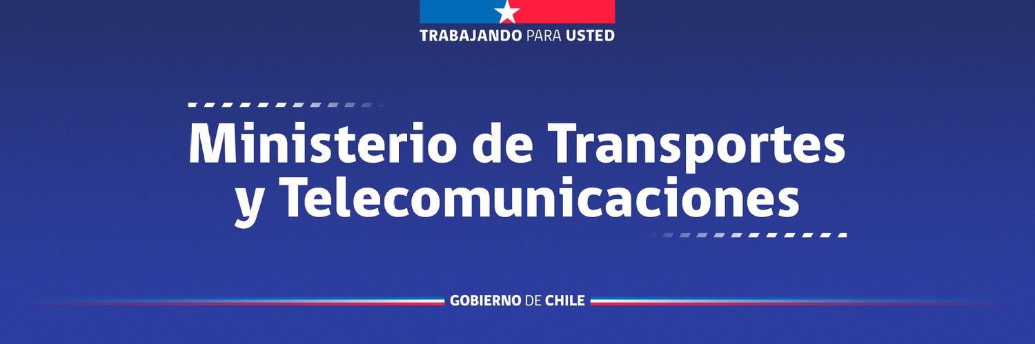 Ministerio de Transportes y Telecomunicaciones's banner