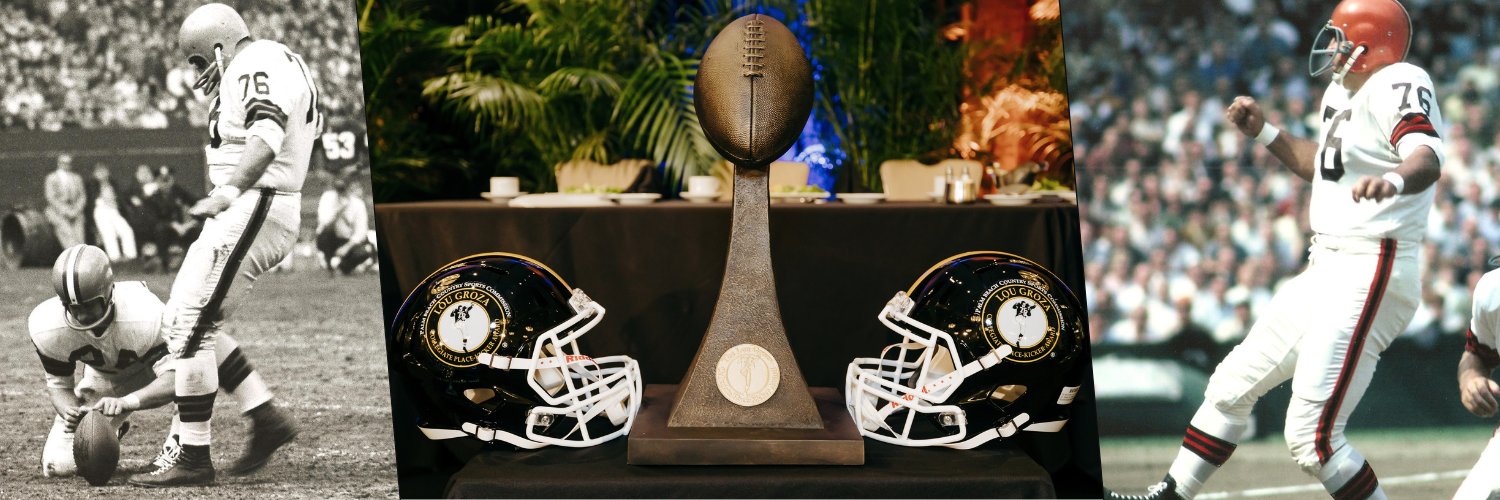 Lou Groza Award's banner
