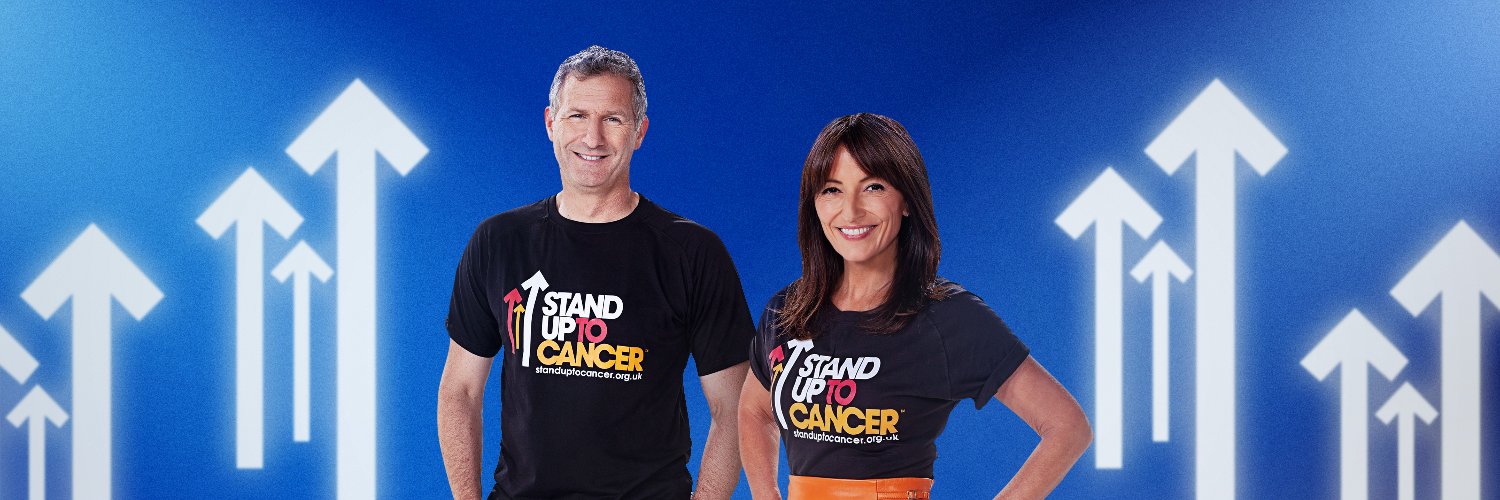 Stand Up To Cancer UK's banner