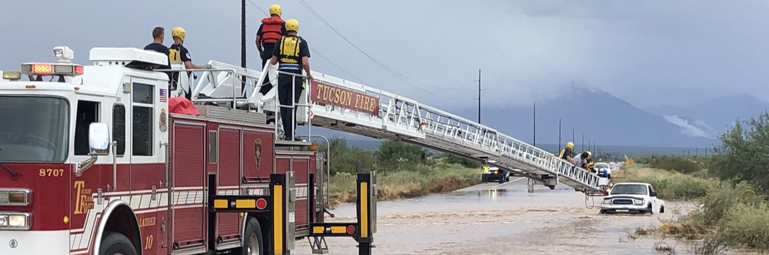 Tucson Fire Department's banner
