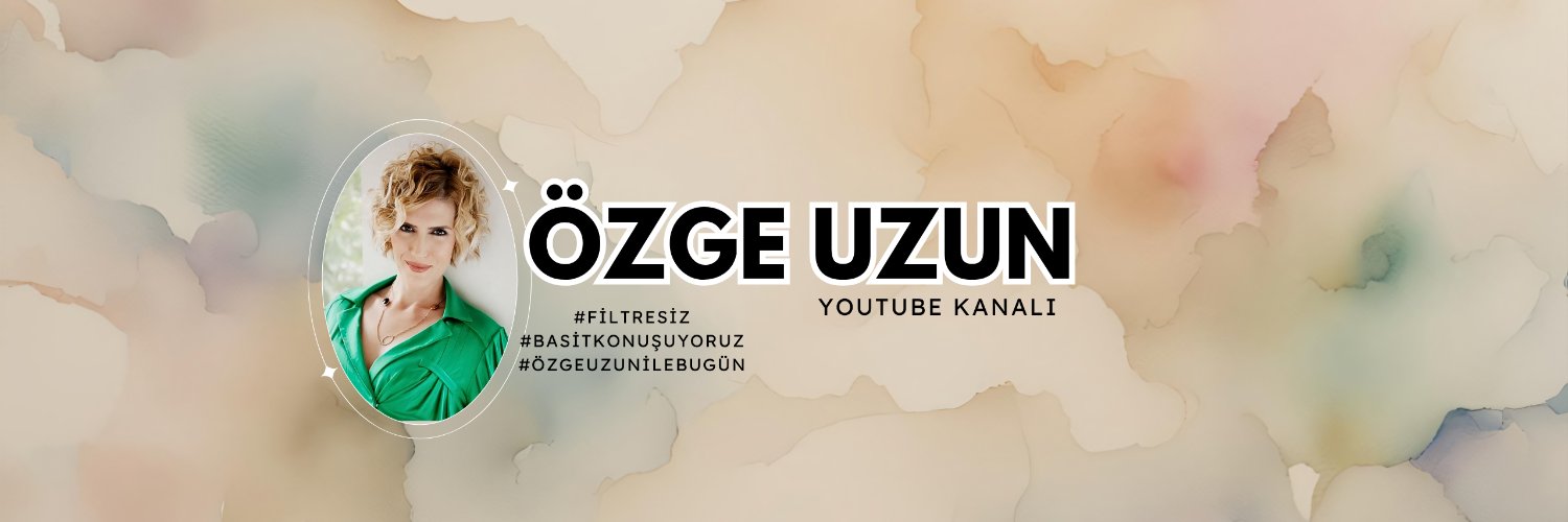 Özge Uzun's banner